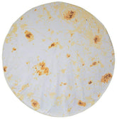 Burrito Wrap Novelty Blanket, Comfort Food Creations Burrito Wrap Novelty Blanket Perfectly Round Tortilla Throw - INSWEAR